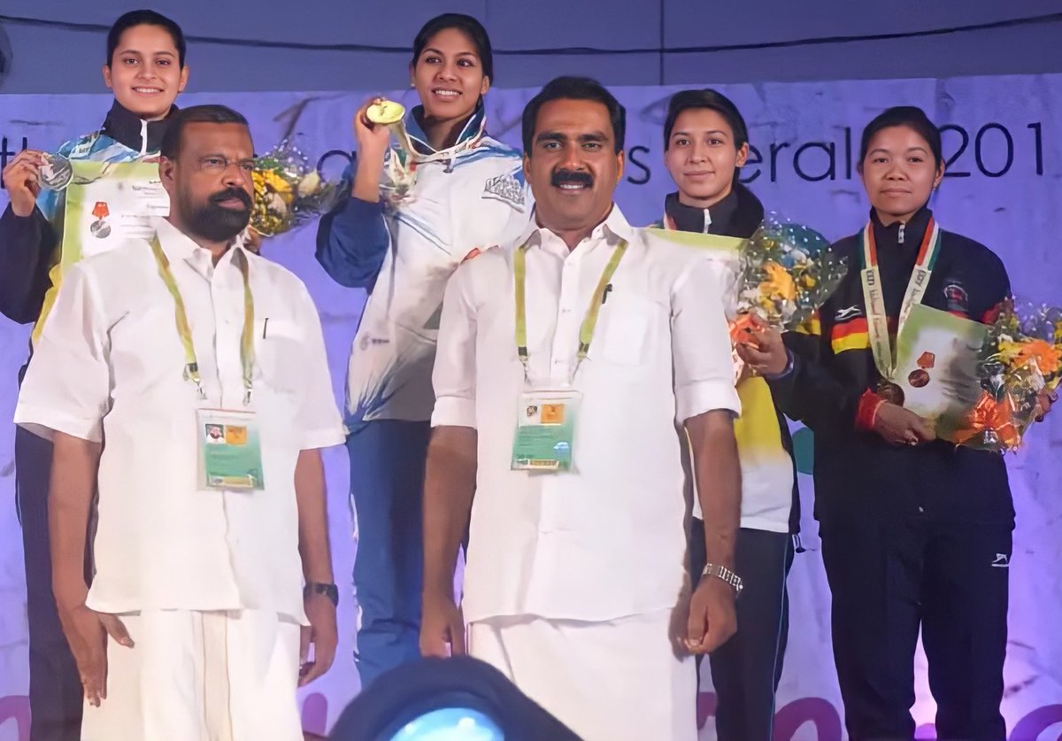 IamBhavaniDevi's tweet photo. A decade separating these three memorable experiences at the National Games!!!2011-🥇🥇2015-🥇🥇2022-🥇🥇…Thank you everyone for your constant support and encouragement!
#NationalGames #36thNationalGames #Gujarat https://t.co/azA1V86mct