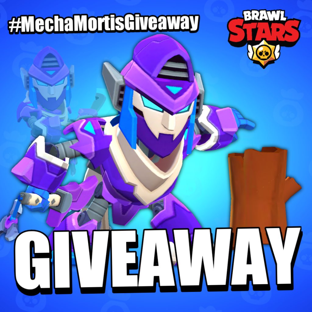 🚨 GIVEAWAY MECHA MORTIS 🚨

▪︎ Me follow ✅
▪︎ Like ❤️
▪︎ RT 🥰
▪︎ Tag 2 amis 👥 

Tirage au sort le 06 Octobre !

( 2 chances supplémentaires de gagner sur ma chaîne YouTube et mon Insta 🙃 )

Good Luck everyone 🍀
#MechaMortisGiveaway
#BrawlStars