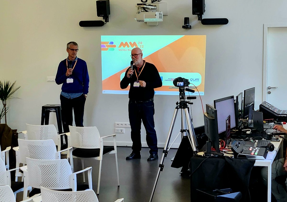 jfiliph's tweet photo. "Web3, iot, nft et ecommerce" on parle d'innovation et de commerce connecté sur #MeleeNum avec @jpcrenn &amp; @ntaeye de @Irrijardin 

Des business case à trouver pour les NFT &amp; la blockchain, mais l' #iot 
pour la relation clients 

Replay sur le YouTube de @La_Melee ds qques jours. https://t.co/eA2p3aJFPL