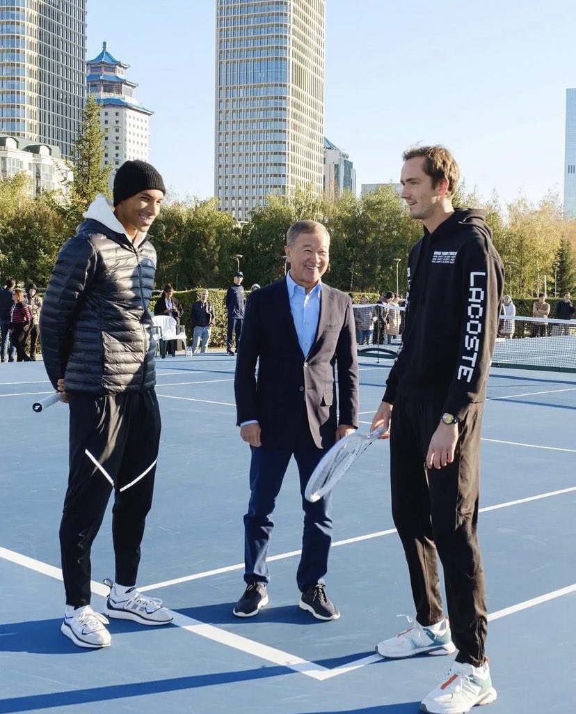 Auger Aliassime Actus On Twitter F lix Et Medvedev Ont Rencontr 