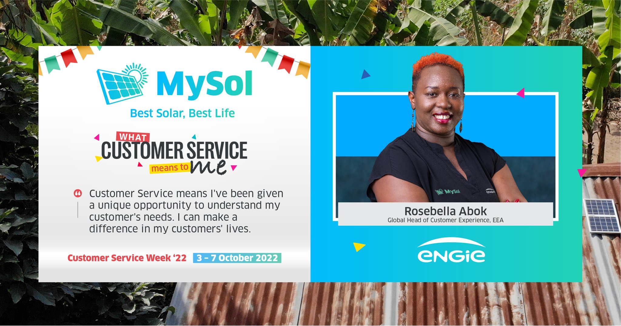 ENGIE Energy Access on Twitter "This week is Customer Service Week, an