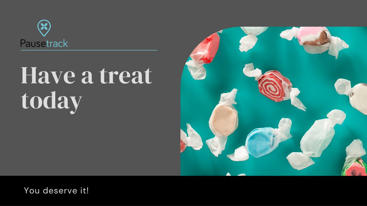 It's Saturday, so treat yourself!

#menopause #perimenopause
#perimenopausal #menopausal #reproductivehealth
#womenshealth #mentalhealth #mentalhealthinfo