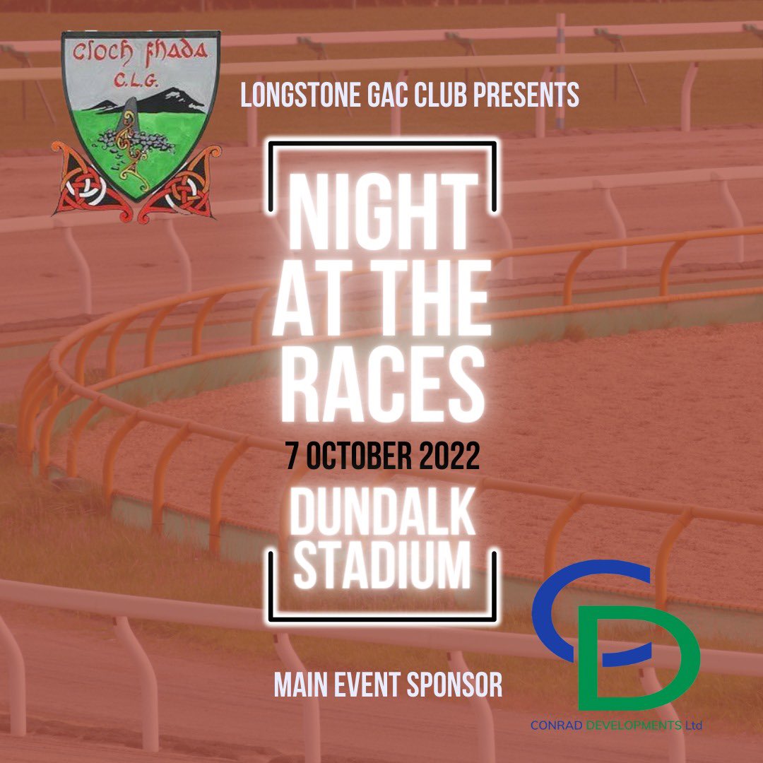 Racing ahead to this weekend and what a night Friday is set to be; the <a href="/LongstoneGAC/">Longstone GAC</a> Night At The Races takes centre stage offering a night of fun filled racing action. 

#dundalkraces #fridaynightlights #horseracing #greyhoundracing #everymomentmatters