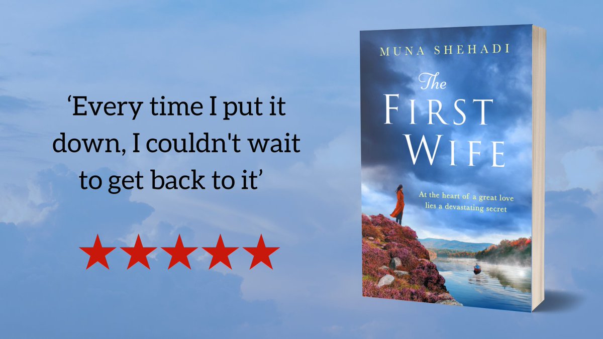 TeamBookends's tweet photo. #TheFirstWife by @MunaShehadi is just 99p for a limited time!

At the heart of a great love lies a devastating secret . . .

Grab your copy now 👉https://t.co/HeuIhBdnHT https://t.co/zsJ8A8ypqp