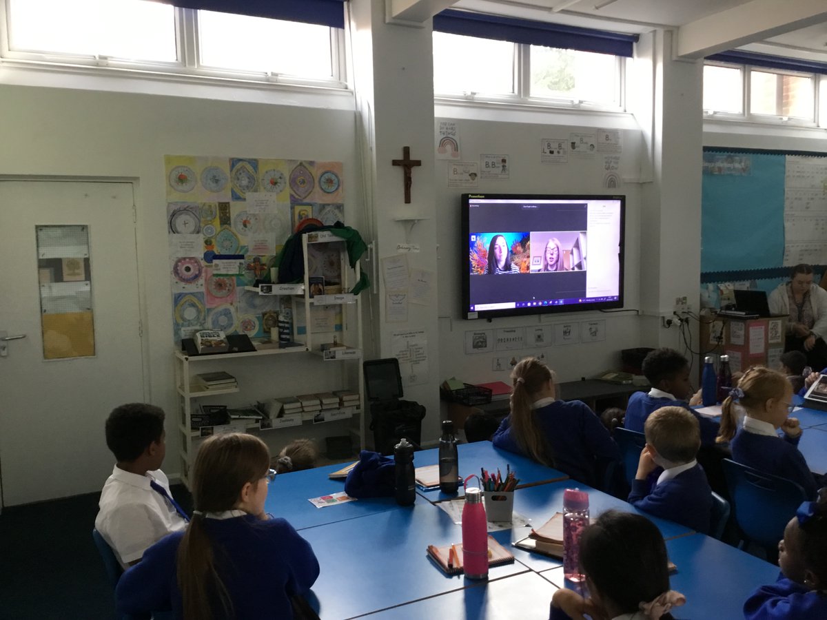 AbbeyPrimary's tweet photo. #Y4 are learning all about the job role of an ecologist and asked what we can do to help protect the habitats. We learned all small actions add up to big actions and everything we do to help insects at the bottom of a food chain will help other animals #science @wwf_uk https://t.co/gJHISqiomb