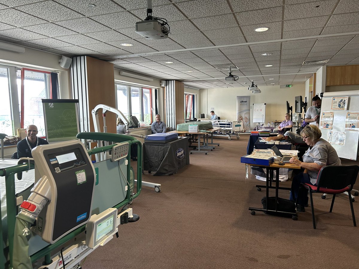 All set up and waiting for you. Medical Devices Open Day. Please pop along. There are plenty of sweet treats and goodies <a href="/MatronsSDH1/">Matrons@SDH</a>