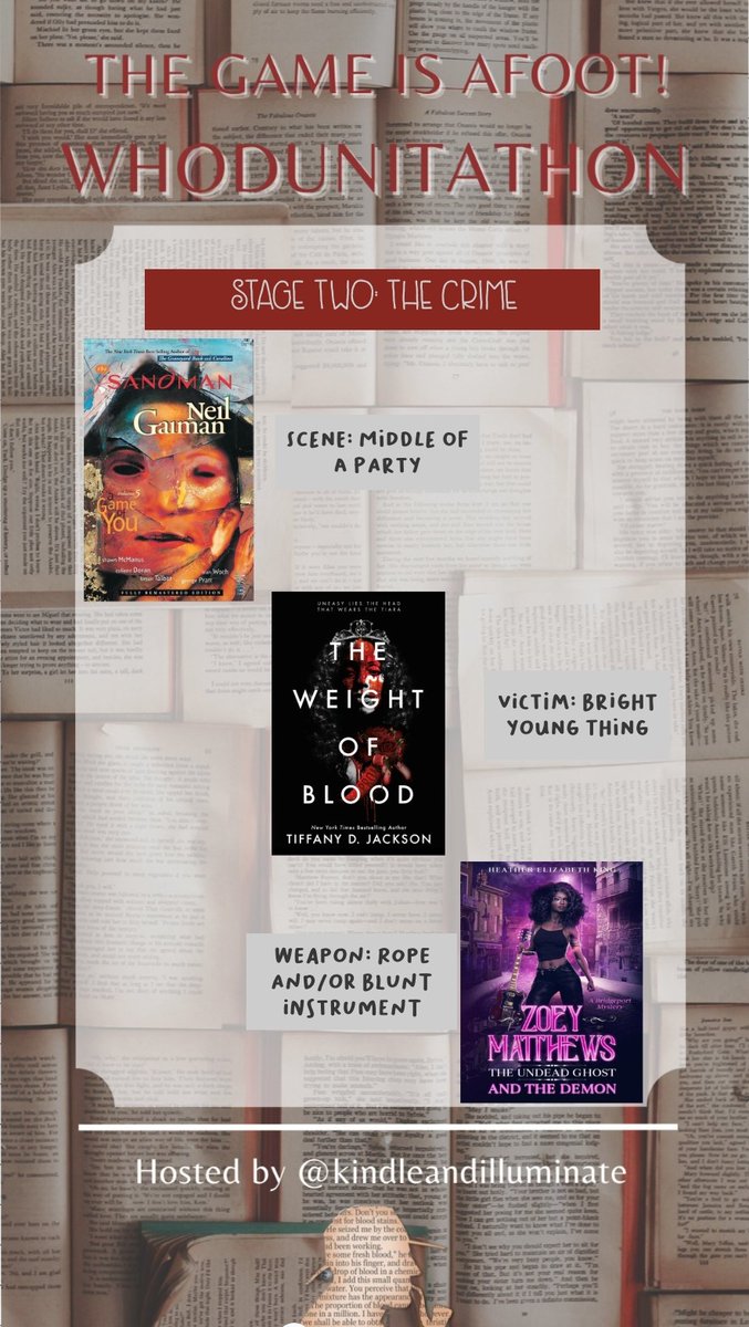 ShadyPandy's tweet photo. Finally worked out my tbr for the first three stages of @whodunitathon #whodunitathon so here are some graphics! https://t.co/DQiePFT4Ea