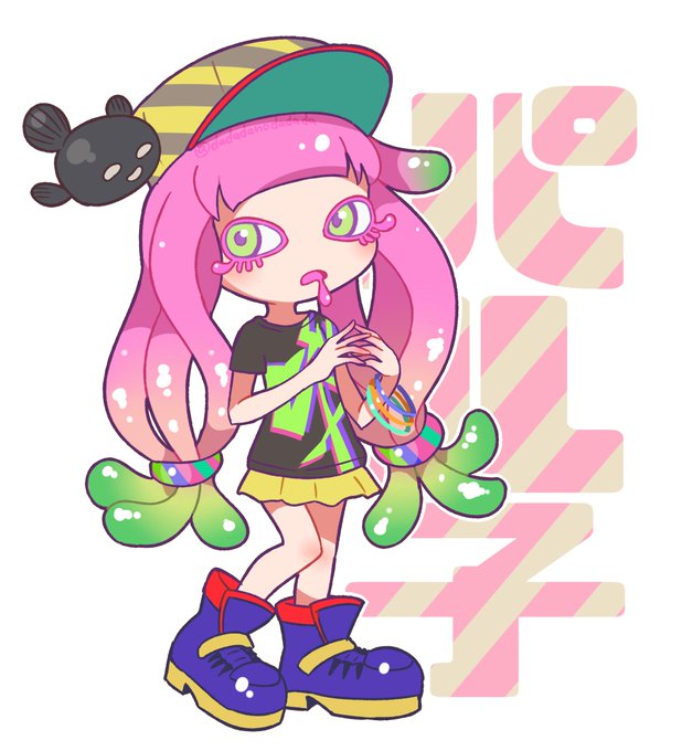 #splatoon3   #パル子
暇なとき描いてって言われたので描いた 