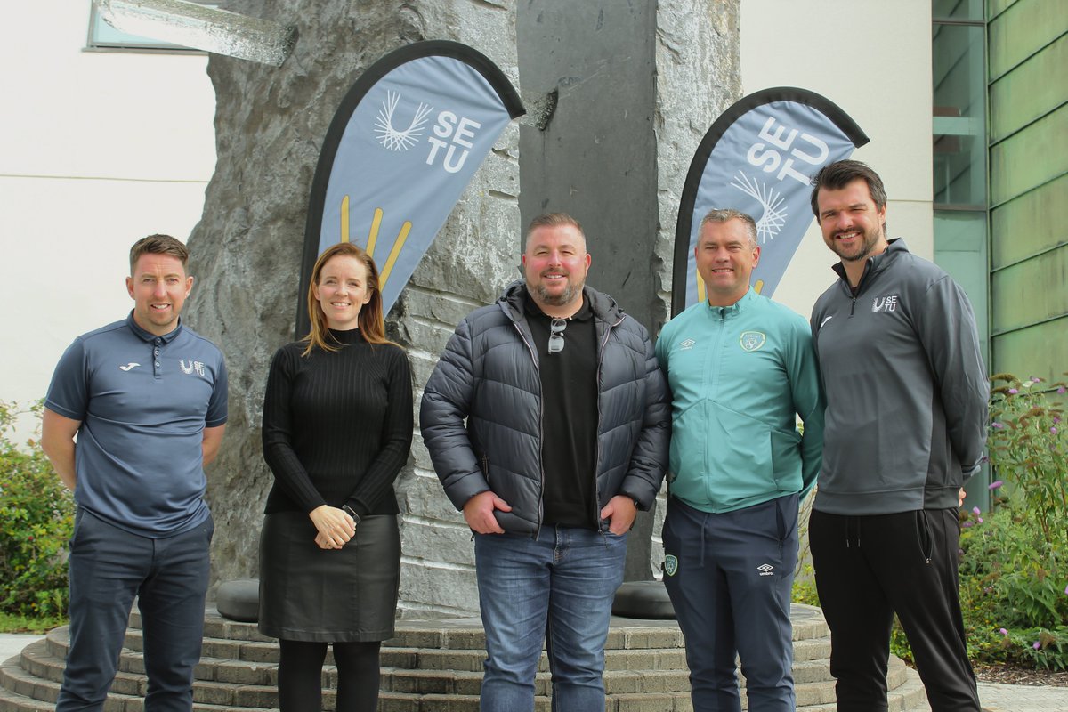<a href="/SETUIreland/">South East Technological University</a> is delighted to welcome Martin Doyle, U21 Lead Performance Analyst <a href="/FAIreland/">FAIreland</a> to take up his place on the MSc in Sports Performance Analysis course. <a href="/SETU_SPA/">MSc Sports Performance Analysis</a>
bit.ly/3dVgnOA