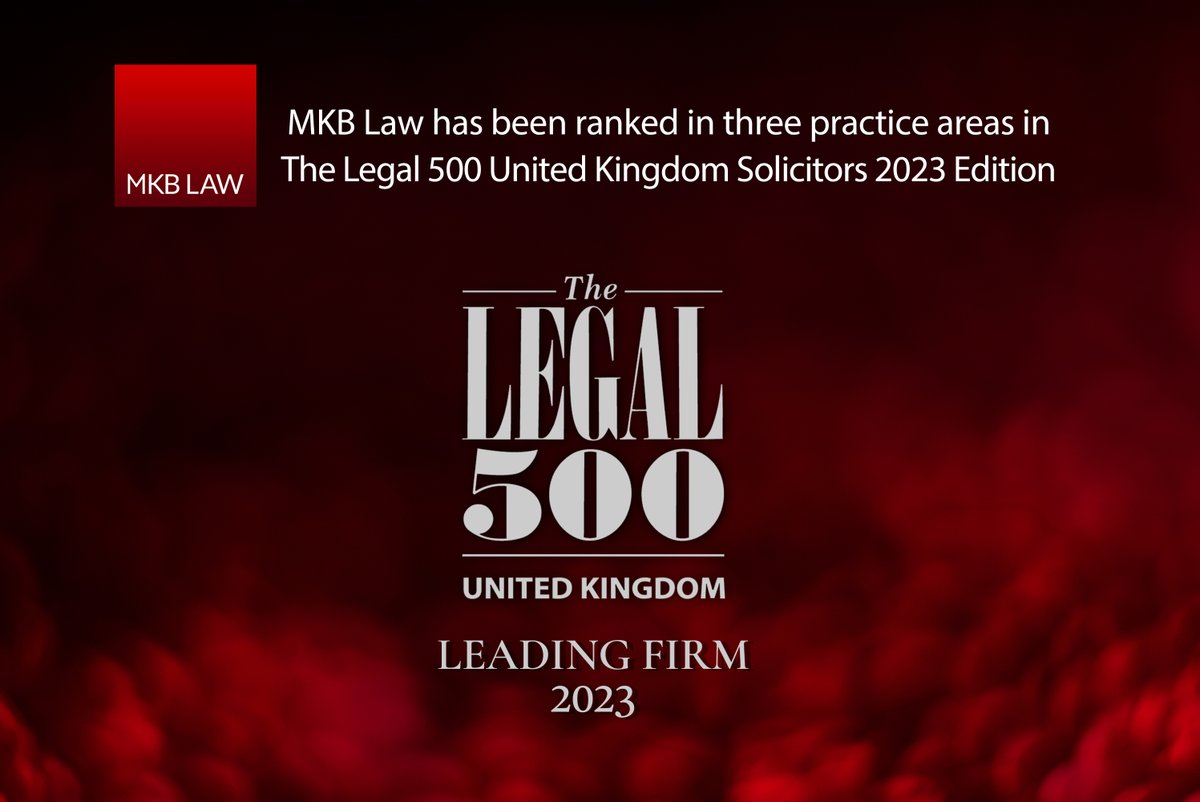 MKB_Law's tweet photo. #MKBLaw are delighted to have been ranked in the areas of Corporate and M&A, Dispute Resolution and Insolvency & Corporate Recovery.
Thank you to all those who provided testimonials and to the researchers at @thelegal500.
Well done everyone at #TeamMKB!
#SolicitorsBelfast https://t.co/2yv7sTo86s