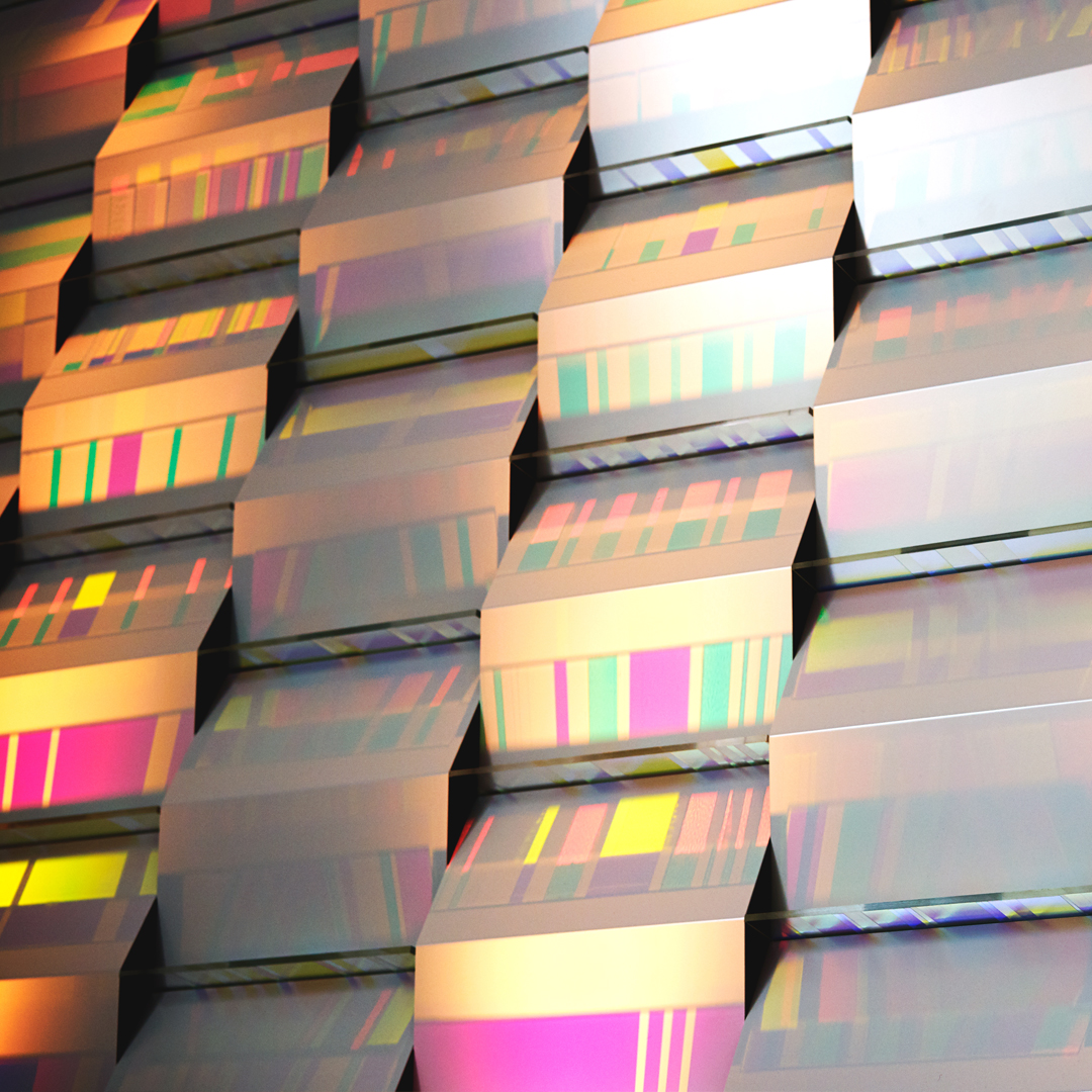 _studio_smile_'s tweet photo. In collaboration with the amazing artist Chris Wood who uses dichroic glass to reflect and refract different coloured light rays, we created this office reception artwork for an exciting office development in Uxbridge, London.

@avivainvestors @Colliers @cushwake https://t.co/oJP1vZA93g