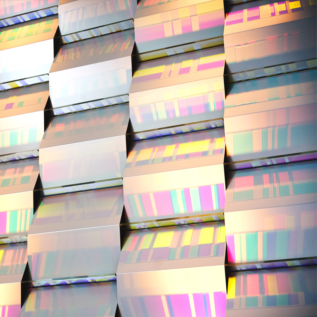 _studio_smile_'s tweet photo. In collaboration with the amazing artist Chris Wood who uses dichroic glass to reflect and refract different coloured light rays, we created this office reception artwork for an exciting office development in Uxbridge, London.

@avivainvestors @Colliers @cushwake https://t.co/Bi3PJDR2LG