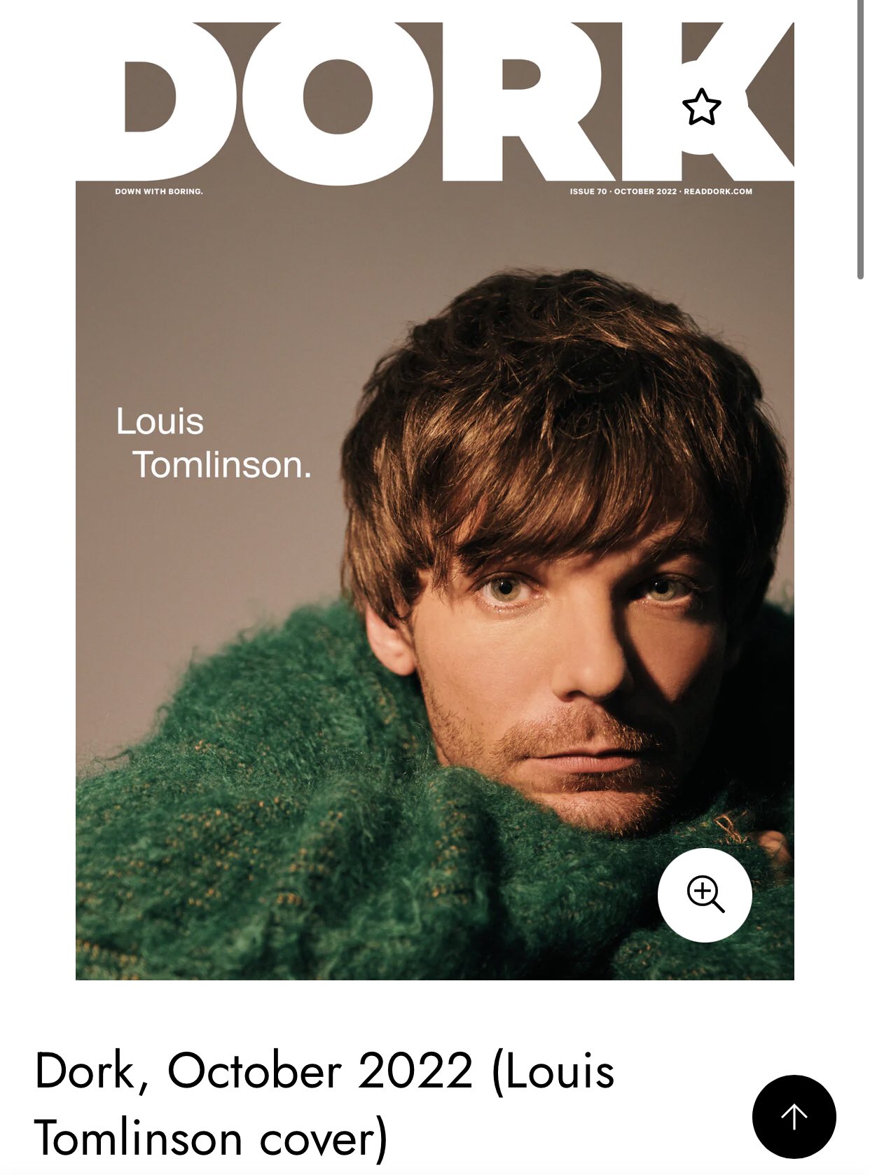 louis tomlinson dork magazine