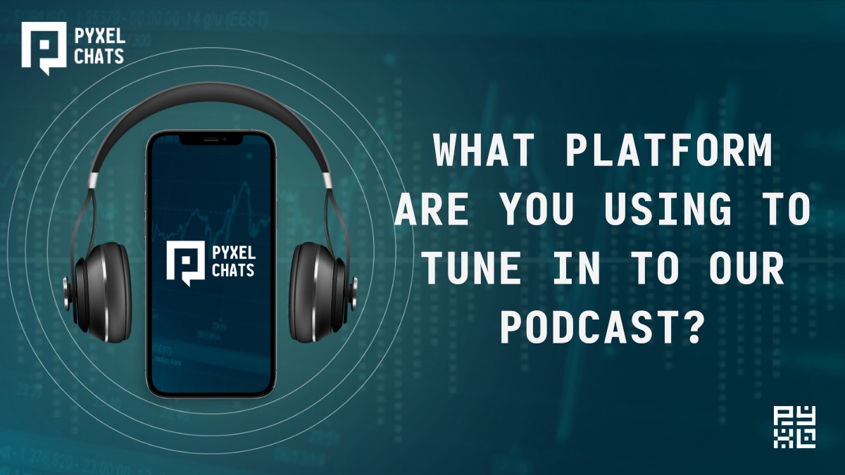 What platform are you using to tune in to our #PyxelChats #Podcasts? 🗣️

Is it #Apple? #Spotify? Or possibly something more niche like #Stitcher? We'd love to know! 🧠

Come down to the comments and help get the conversation started. 💬

#Web3 #Q&amp;A #decentralized