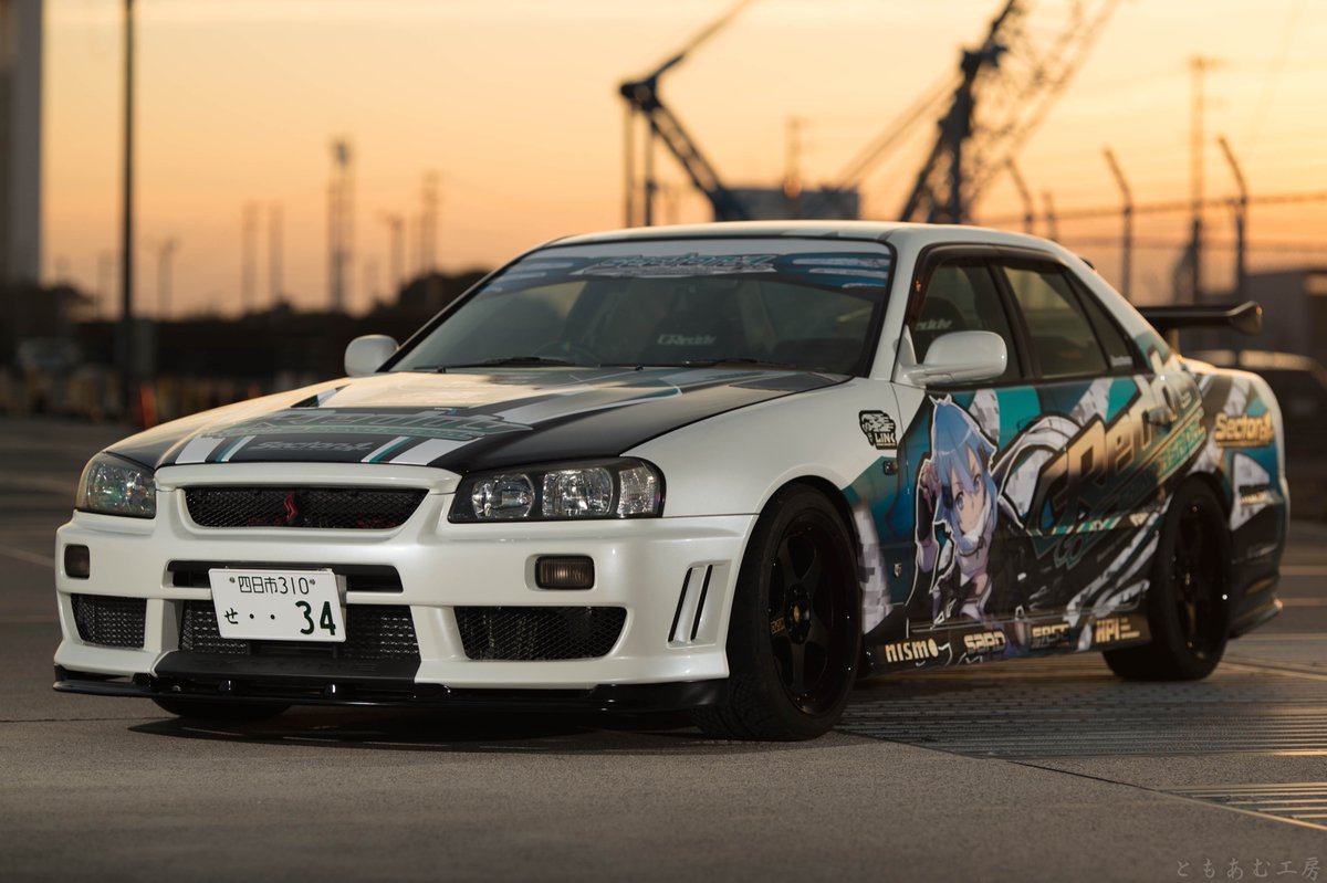 t_b_s_ER34's tweet photo. シノンGGOver.×GReddy
イベントに向けて仕様変更しました。
携わって頂いた皆様ありがとうございました。

デザイン:SectorOne Liese様 @SectorOneDesign @Liese_s1 
印刷・施工:printhouseYAMATO様 @ph8010 
車両製作:RS-TAKAGI様 @rs_takagi 
外装:OkuboFactory様 @of3437
撮影:ともあむ様 @Tomo_am https://t.co/KUAxYfdRBM