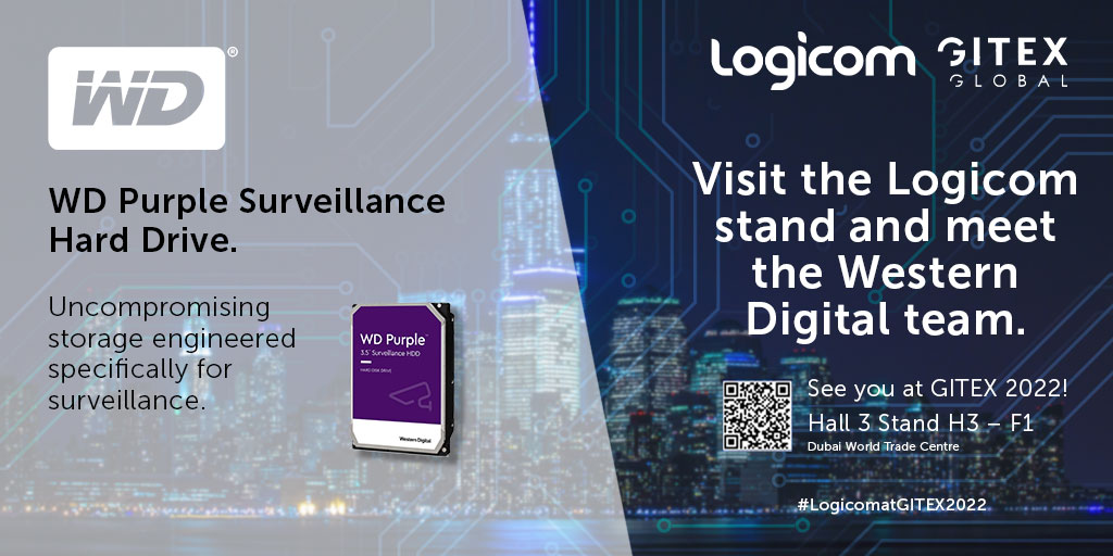 LogicomDisti's tweet image. Meet the WD team at the Logicom Stand at #GitexGlobal2022 and learn about the exceptional features of the WD Purple Surveillance Hard Drive.

Visit: ow.ly/i7PC50KUwfr to learn more &amp;amp; schedule your meetings.

#LogicomGitex2022