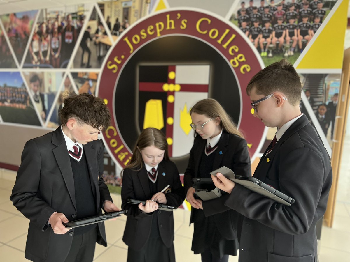 St Joseph’s College, Coalisland is pleased to announce that it has been recognised as an Apple Distinguished School for 2022-2025 for its continuous innovation in learning, teaching, and the school environment #AppleDistinguishedSchools #AppleEduChat