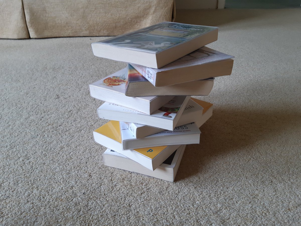 My house isn't a home without a pile of books from my local library #librariesweek <a href="/BromLibraries/">Bromley Libraries</a>