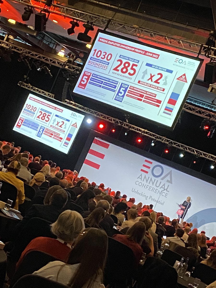 <a href="/EmployeeOwned/">Employee Ownership Association (eoa)</a> start of the #EOAconference.  Excited!