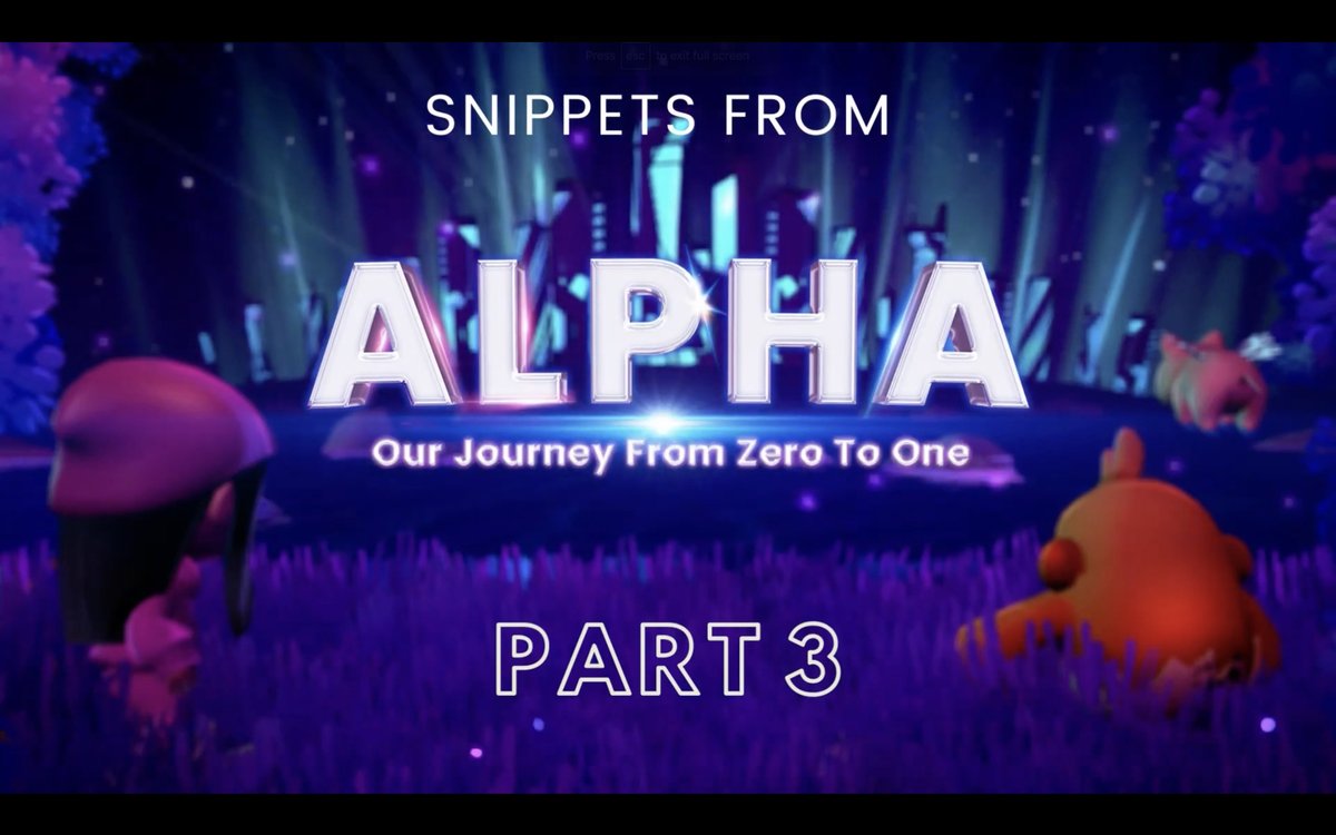 AffynOfficial's tweet photo. 📣 𝗔𝗟𝗣𝗛𝗔 𝗦𝗻𝗶𝗽𝗽𝗲𝘁 #𝟯

❓Topic: 'NEXUS World 'ALPHA' Game Demo'

Watch the 𝗙𝗨𝗟𝗟 𝗩𝗜𝗗𝗘𝗢 at https://t.co/Xz83Znk8EA  and remember to hit the 𝗦𝗨𝗕𝗦𝗖𝗥𝗜𝗕𝗘 button!

#MetaverseGaming #PlayAndEarn #ZeroToALPHA #NEXUSWorldLandSale https://t.co/FDJIzcgEa1