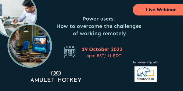 Redefine operations and workplaces to become more effective, efficient & competitive to: - Deliver & manage a solution for remote workers - Provide users with an office level experience - How to you securely configure and mange devices Register now: bit.ly/3RnMpA7