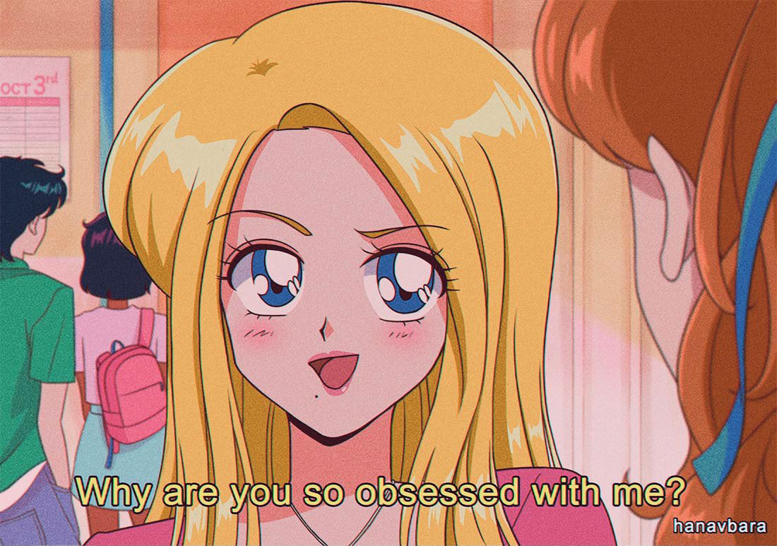 hanavbara's tweet photo. mean girls as anime 💖💋💄
happy october 3rd!✨ https://t.co/TIva2HI7bW