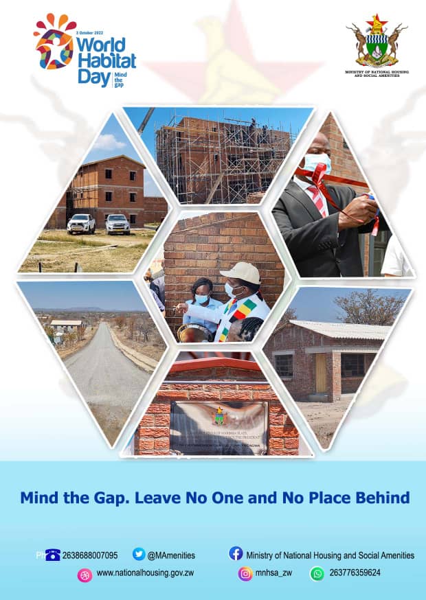 Today we join the world in observing World Habitat Day. We will continue to play our part by enhancing the provision of functional human settlements