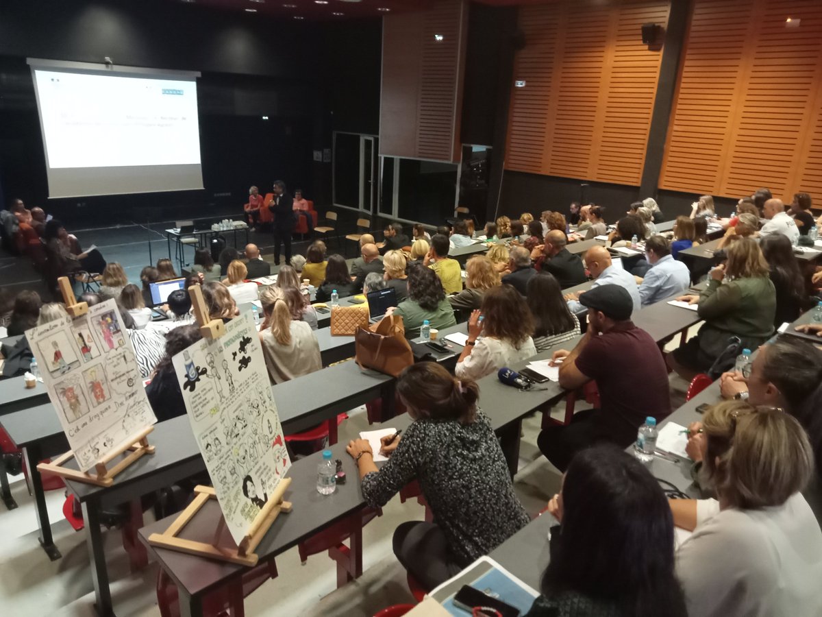 accorse's tweet photo. #Égalité | Un séminaire académique "Agir pour l'égalité filles-garçons" a lieu aujourd'hui et réunit personnels d’encadrement, référents égalité filles-garçons, infirmières, assistantes sociales et partenaires de l'@accorse. Conférences, tables rondes, mutualisation, de 9h à 17h. https://t.co/3AgHfIWXe0