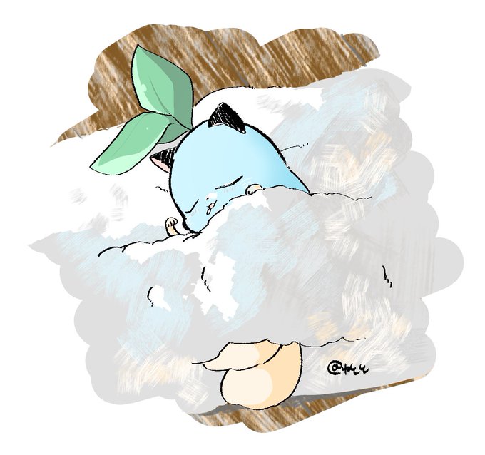 #全エデンきもちよさそうに眠るまめねこ選手権 #まめねことレオス 