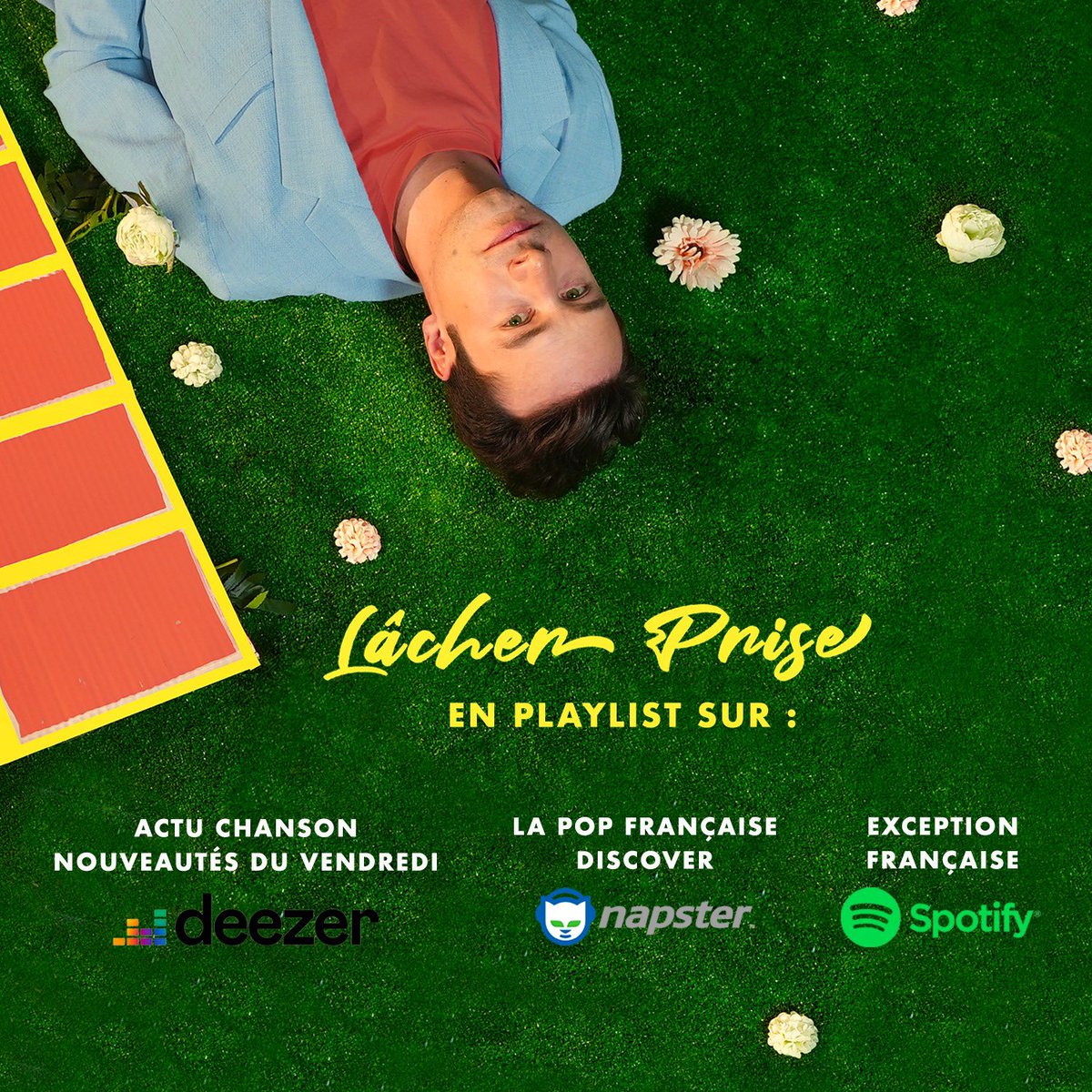 Jules Jaconelli (@julesjaconelli) on Twitter photo « Lâcher prise » playlisté chez <a href="/DeezerFR/">Deezer France</a> <a href="/spotifyfrance/">Spotify France</a> <a href="/napster/">Napster</a> 🥹🔥
Merci du soutien ! « Lâcher prise » playlisté chez <a href="/DeezerFR/">Deezer France</a> <a href="/spotifyfrance/">Spotify France</a> <a href="/napster/">Napster</a> 🥹🔥
Merci du soutien !