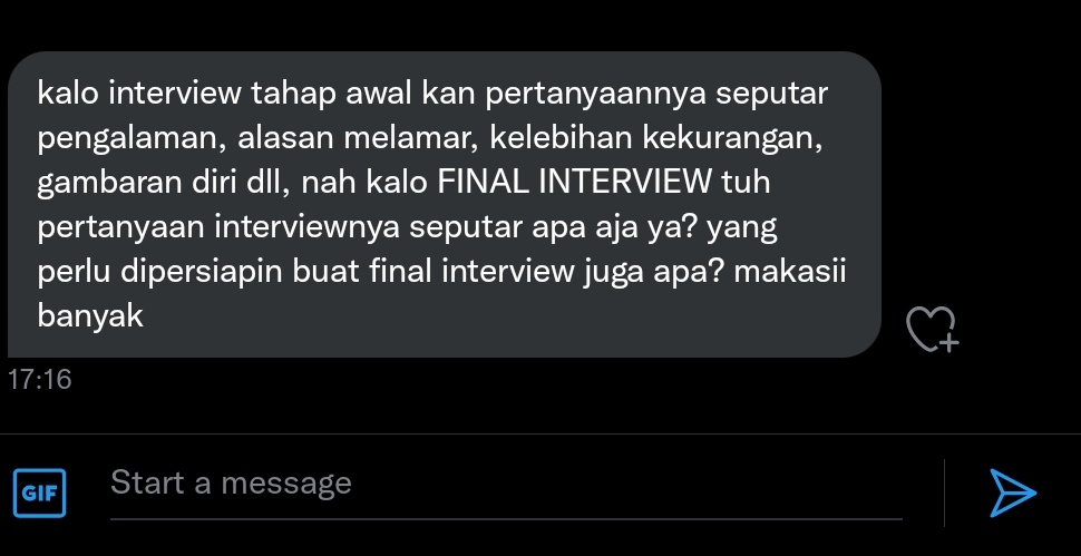 worksfess's tweet photo. work! kalian yg pernah interview lebih dari sekali coba tolong kasih tau yaa https://t.co/Af85E3rqM5