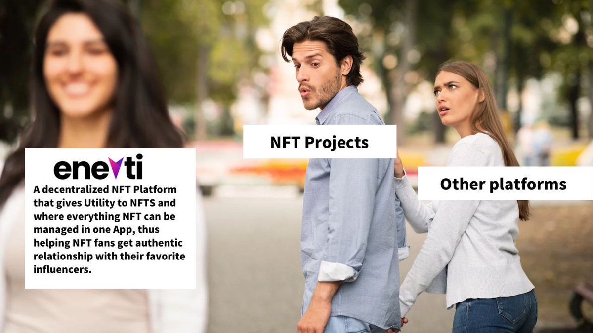 BasseyIsrael4's tweet photo. Did you know @enevtihq is n all encompassing Decentralized NFT platform that gives utility to NFTs and everything related to NFTS that will also be Managed on one App.
#Enevti #Nfts #NextEvolutionofNfts https://t.co/L0WvgJeyOf