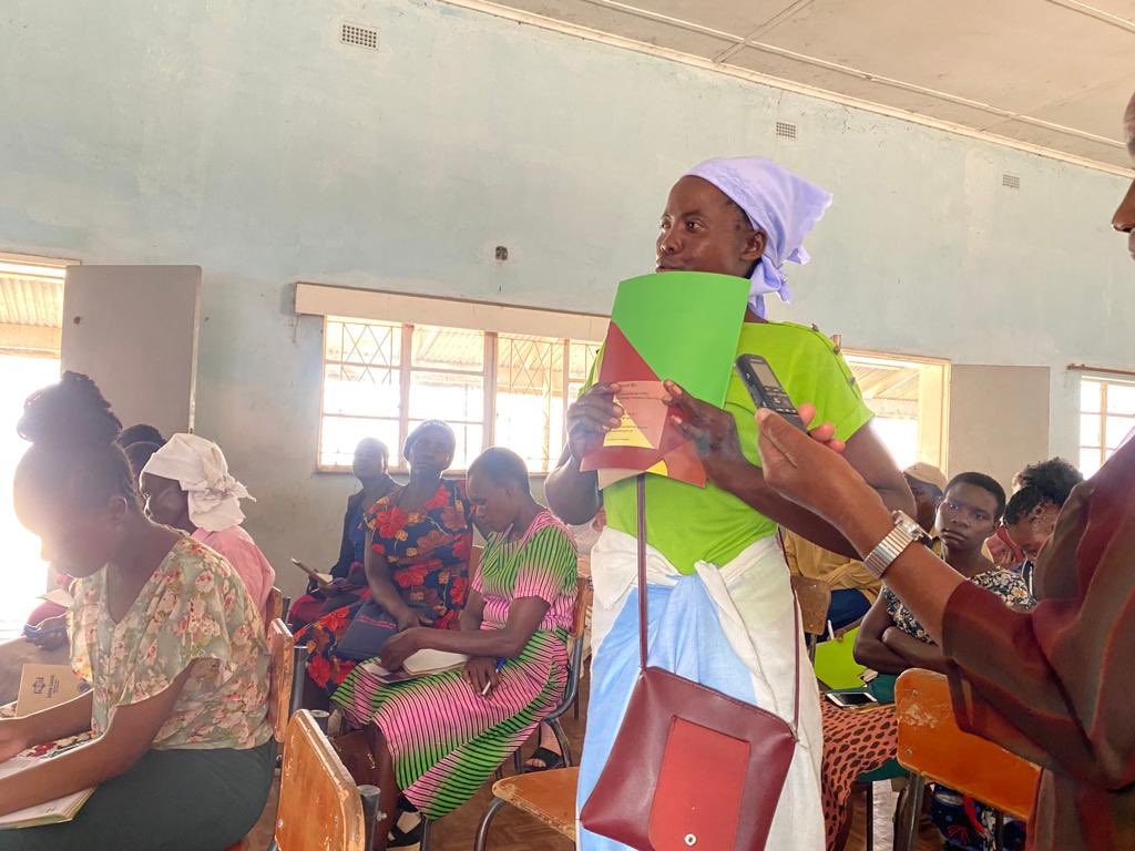 LCDZim's tweet photo. #currentaffairs - Today @LCDZim held the 2023 National Budget Consultations with Women and Girls with #Disabilities in Mt Darwin and participants were giving their input towards a #disability #inclusive budget.
#inclusioniskey #NoOneLeftBehind https://t.co/a1TRZaBguj