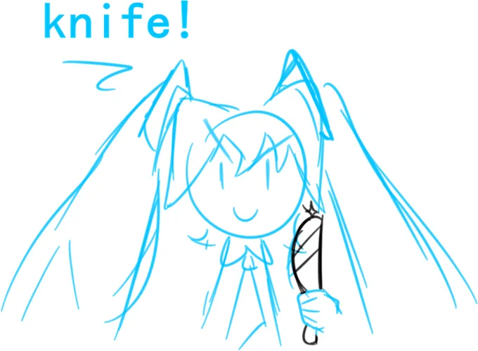 miku, how do we spread butter on toast? 