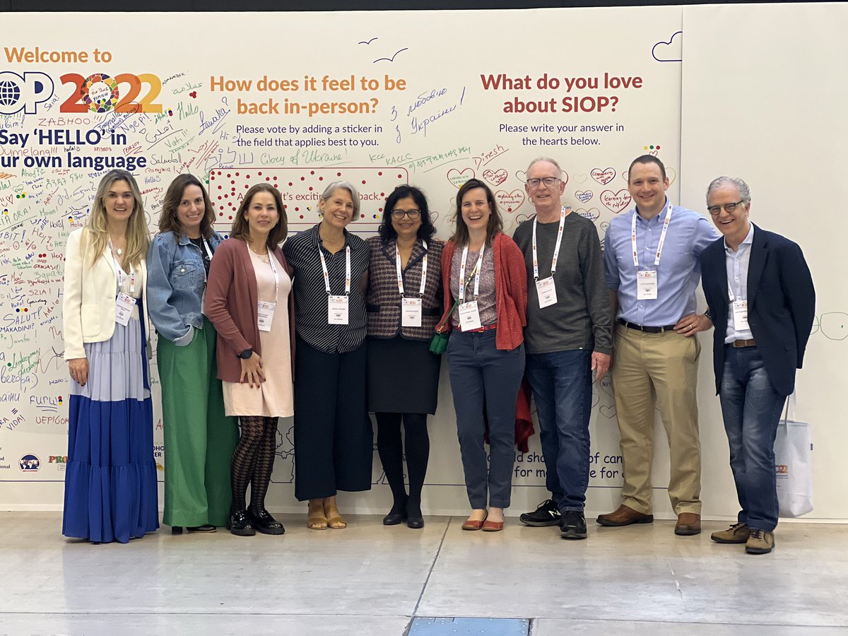 A MaGIC-al moment at the recent #SIOP2022 Meeting in Barcelona! @drlindsfrazier @AnaGlenda @WorldSIOP