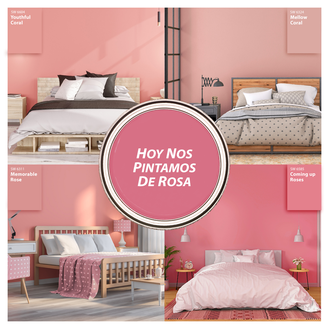 ¿Ya sabes que tono de #rosa vas a elegir en el #MeanGirlsDay? 💁‍♀️💗​

​#SherwinWilliamsMéxico​
#Colores​​
#MeanGirlsDay​
#rosas 
#October3rd
