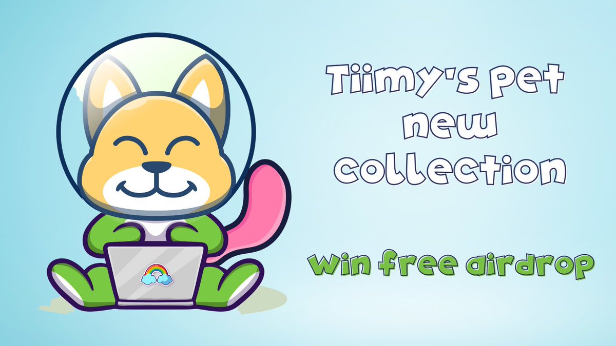 TiimeEngine's tweet photo. You can win NFTs from the newest Tiimy’s pet collection by participating in Tiime Games on our Discord . 🔥

The games are open to everyone. 🌈

To enter: 
1️⃣ Follow @tiimeengine 
2️⃣ Click to get your role: https://t.co/d7vNQAOzuR

RT + ❤️+ Tag friends

#giveaway #nft https://t.co/Yo9dRJLVFr