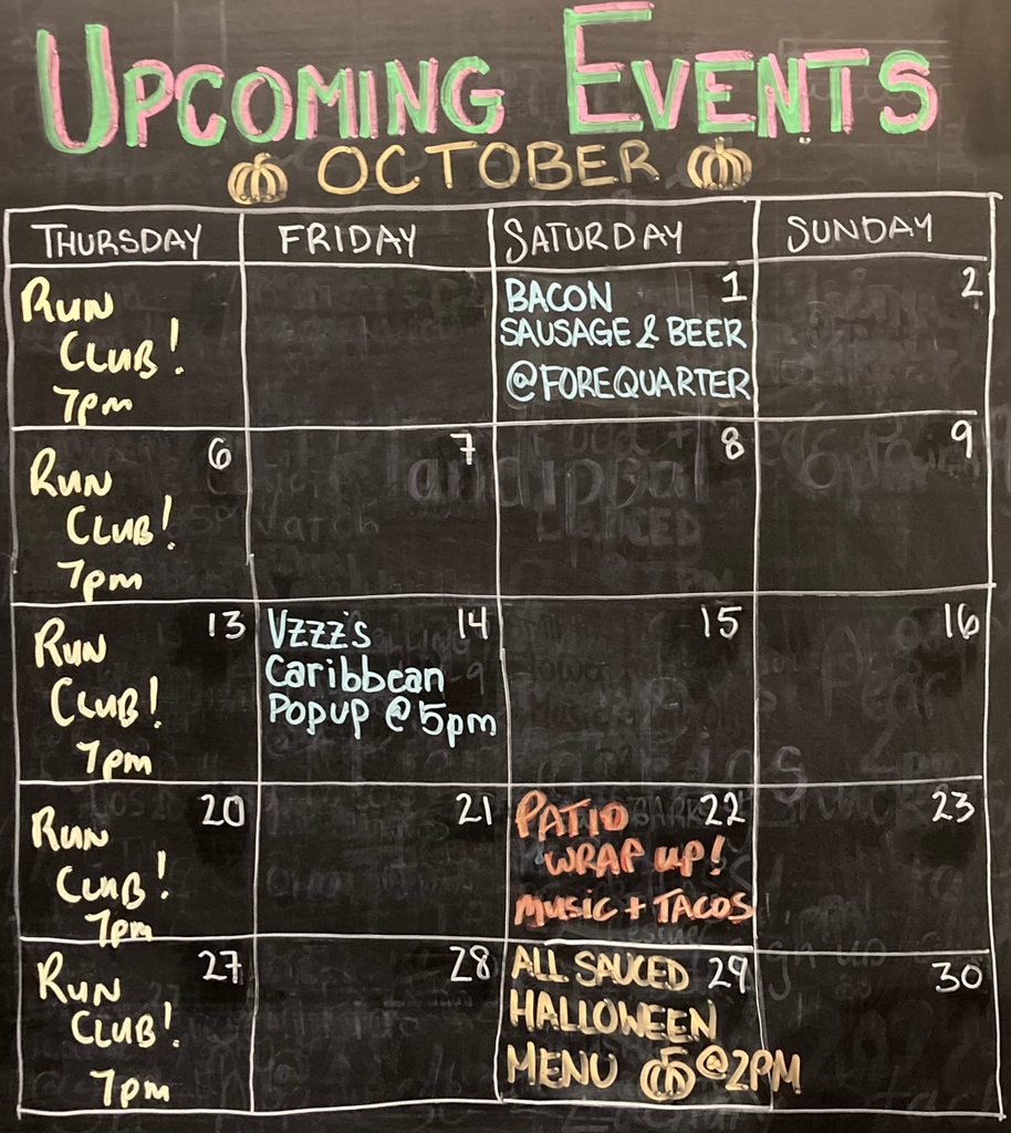 Let’s hang out in October! It’s gonna be fun (and definitely delicious!)

#fall #October #events #kitchener