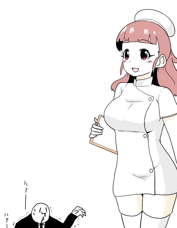 「なおナース 」|びんきーのイラスト