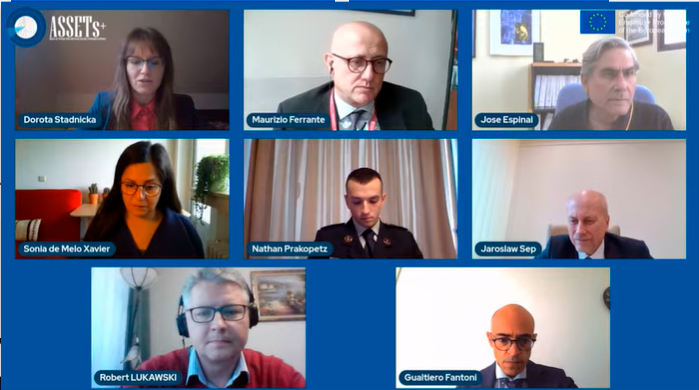 Now available the video of the <a href="/ASSETS_Plus/">ASSETs+</a> #EuropeanDefenceChallenge III ed. Launch Event
👉assets-plus.eu/now-available-…
#youngtalent #EUDefenceIndustry #Pact4Skills
<a href="/EUErasmusPlus/">Erasmus+</a> <a href="/defis_eu/">EU Defence and Space</a> <a href="/EUDefenceAgency/">European Defence Agency</a> <a href="/EU_Social/">EU Social 🇪🇺</a> <a href="/RasRma/">RMA_RAS</a> <a href="/PolitechnikaRz/">Politechnika Rzeszowska im. Ignacego Łukasiewicza</a>
<a href="/Leonardo_live/">Leonardo</a> <a href="/Unipisa/">Università di Pisa</a> <a href="/navantia/">Navantia</a> <a href="/PW_edu/">Politechnika Warszawska</a>