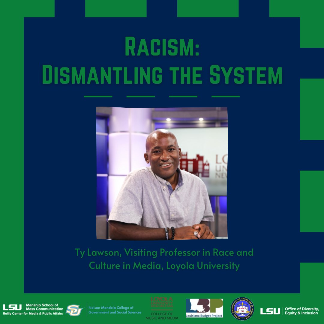 ReillyCenter's tweet photo. #MeetTheModerator, Ty Lawson! A Visiting Professor at Loyola University’s School of Communication and Design, Lawson has worked for major national and international broadcasters such as ABC News’ "Good Morning America" and NBC News' “3rd Hour Today." Tune in Oct. 25 to hear more! https://t.co/I4yznKZ0Ja