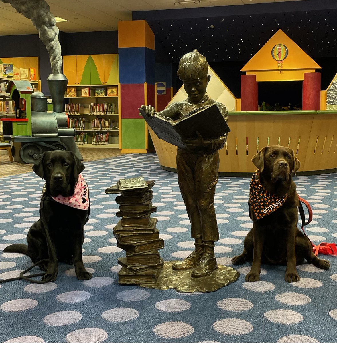 cmplib's tweet photo. Let your kids read to Cheyenne and Boba this month; Oct. 10, 19, and 25!
For more #PAWSForReading dates and times visit: https://t.co/6FuKszgp11 https://t.co/jMr1J7DCUm