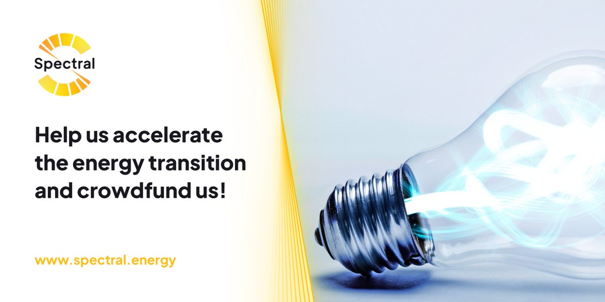 Become a part of Spectral history and help us change the world. On Monday 10 October (from 10 AM) you can invest and support us in our mission to accelerate the sustainable energy transition (and earn 7-8,5% annual return on your investment)! #acceleratingtheenergytransition