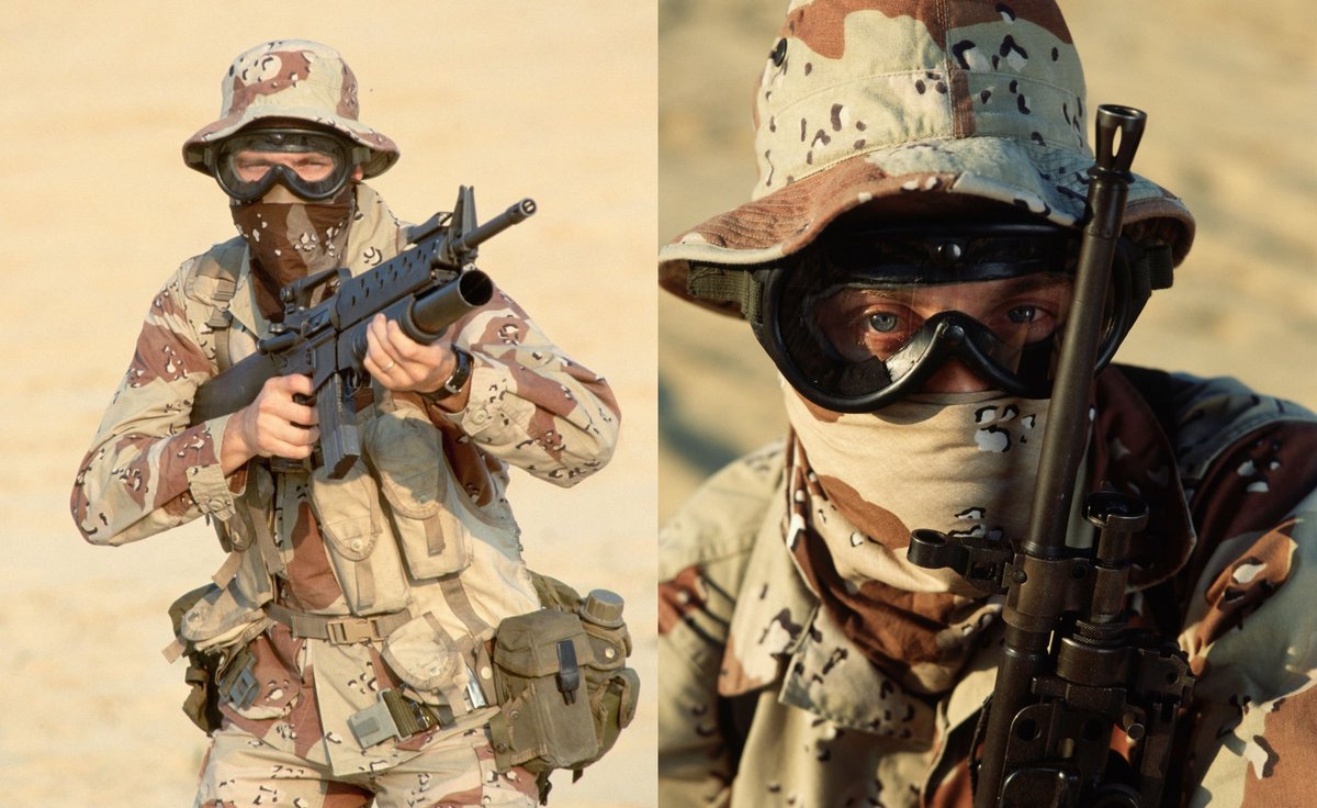 Remnantize's tweet photo. Desert Battle Dress Uniform https://t.co/MfC0OniDjh