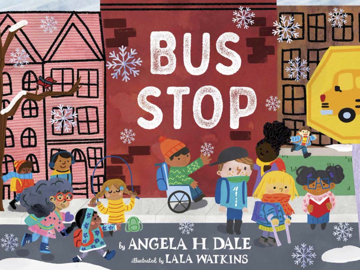 #giveaway for #teachers & #librarians to celebrate Bus Stop, art by @WatkinsLala, out tomorrow. Follow/RT/QT/Tag a school, educator or friend. 2 chances 2 win signed copy + activity sheets. #teachertwitter #librarytwitter #edutwitter #picturebook #schoollibrary #mediaspecialist