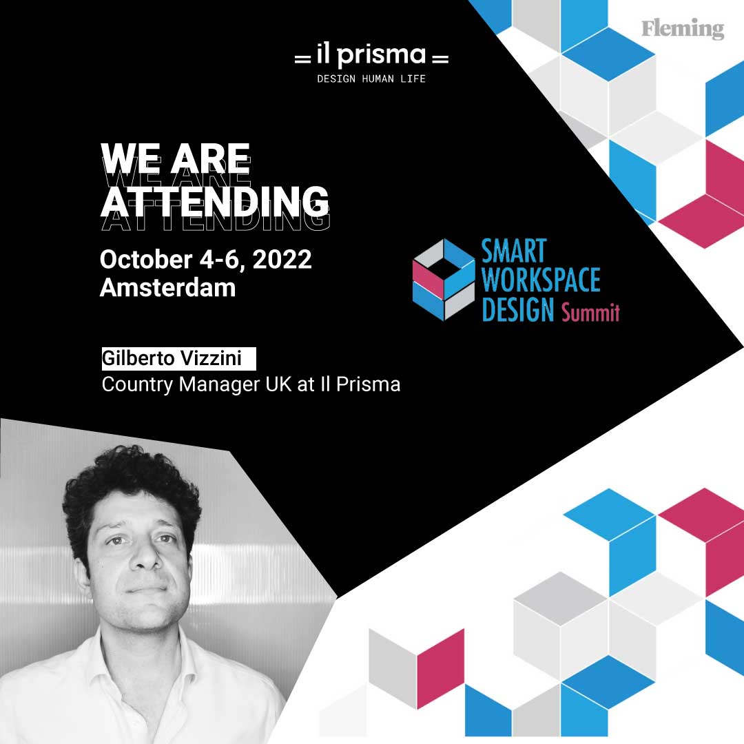 Gilberto Vizzini, Country Manager UK at Il Prisma will be attending the #SWDS Smart Workspace Design Summit in Amsterdam this week, from October 4 to 6. If you’d like to set up a meeting, please get in touch via Linkedin: linkedin.com/feed/update/ur…