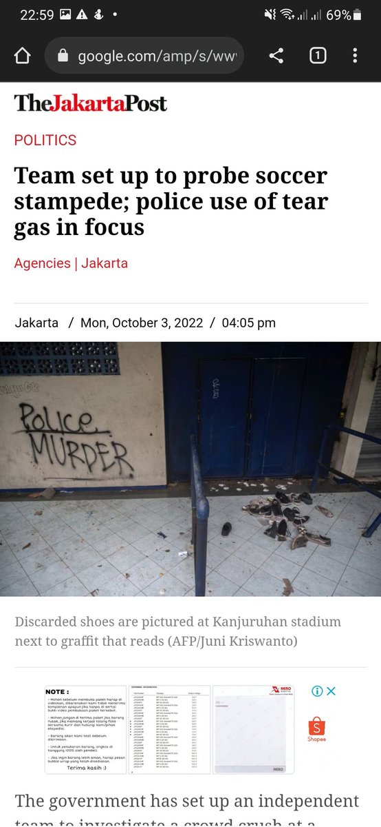 Sangat mengapresiasi bagaimana media-media internasional secara serentak menggunakan kata STAMPEDE ketimbang RIOT untuk menggambarkan peristiwa Kanjuruhan, karena penggunaan kata ini menunjukkan keberpihakan pada fakta.