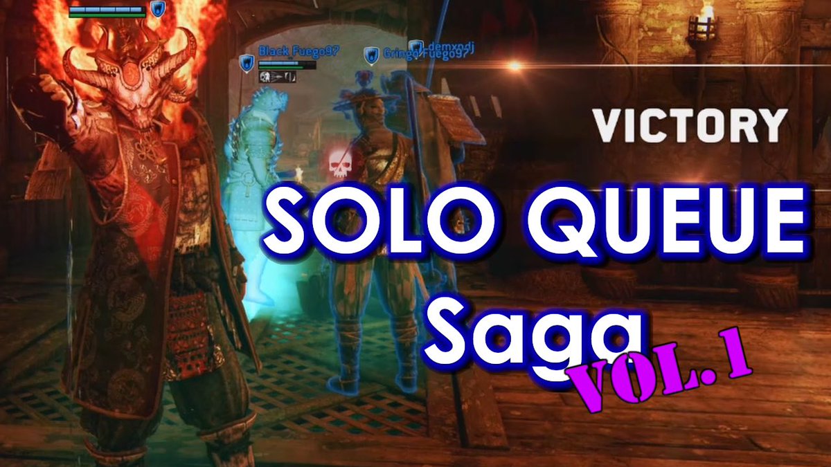 LightBoogey's tweet image. I’m back on For Honor and came up with a vid series to help me shake off the rust for good and maybe help some others out along the way 

Solo Queue Saga vol 1 is out now on YouTube. If you see it floating around give me a pity click because no one watches my longer vids 😎🤝