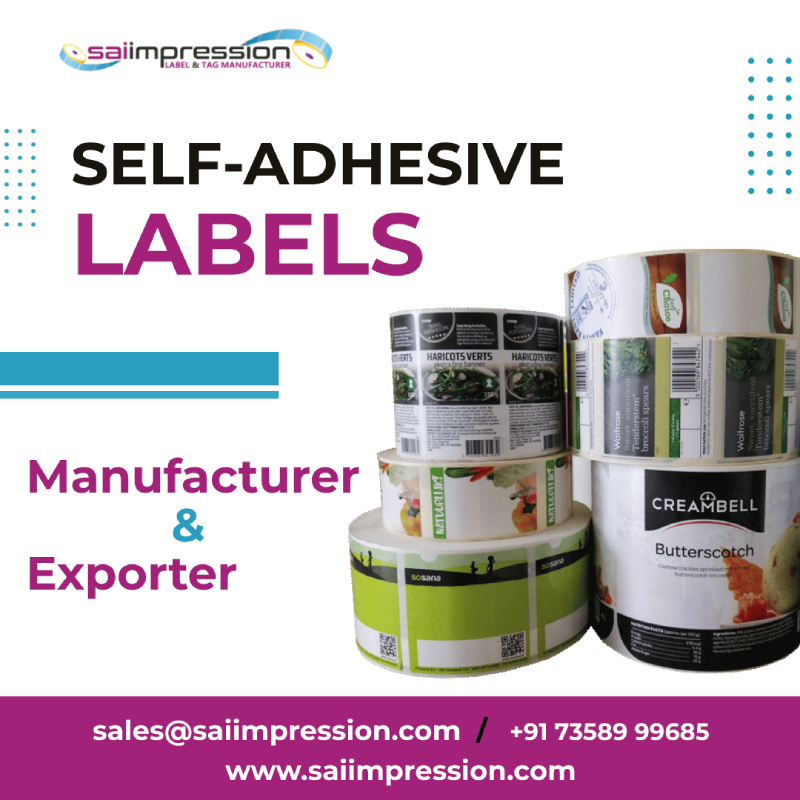 We manufacture, supply and Export highly durable #SelfAdhesiveLabels which are strictly printed by the universal quality guidelines.

Let's talk about your labels! - bit.ly/3SJREw0.

Connect with us! +91 95974 22522 / 73589 99685 | sales@saiimpression.com

#DurableLabels