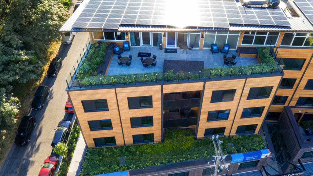 Opened in August, Aegis Living at Lake Union in Seattle is the first assisted living community built to global green building standards. Emission-free, energy-efficient, using solar power and rainwater. Nicely done, Aegis Living!
#aegislivinglakeunion  #nicheretirement